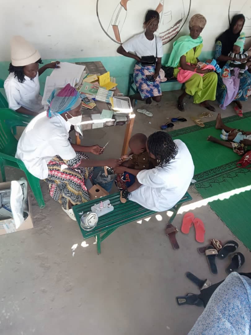 Vaccination de Routine au Centre de Santé